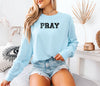 PRAY Comfort Colors Long Sleeve T Shirt