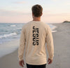 Jesus The Way The Truth The Life Comfort Colors Long Sleeve T Shirt