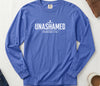 Unashamed Romans 1 16 Comfort Colors Long Sleeve T Shirt