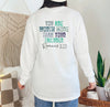 You Are Worth More Than Your Failures Comfort Colors Long Sleeve T Shirt