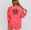 You Are Worth More Than Your Failures Comfort Colors Long Sleeve T Shirt