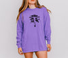 Jesus On Cross Long Sleeve Comfort Colors T-Shirt