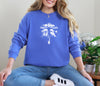 Jesus On Cross Long Sleeve Comfort Colors T-Shirt