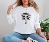 Jesus On Cross Long Sleeve Comfort Colors T-Shirt