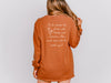 Lilies Long Sleeve Comfort Colors Long Sleeve T-Shirt