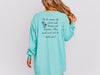 Lilies Long Sleeve Comfort Colors Long Sleeve T-Shirt
