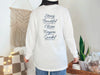 "God Says I Am" Comfort Colors Long Sleeve Tee