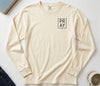 PRAY + Cross Relaxed Fit Comfort Colors Long Sleeve T-Shirt