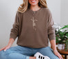 Faith + Cross Comfort Colors Long Sleeve T Shirt