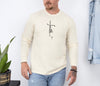 Faith + Cross Comfort Colors Long Sleeve T Shirt