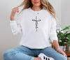 Jesus Cross Comfort Colors Long Sleeve T Shirt