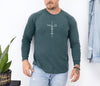 Jesus Cross Comfort Colors Long Sleeve T Shirt