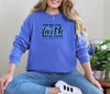For We Live By Faith Not By Sight Comfort Colors Long Sleeve T Shirt