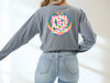 You Are Loved Retro Comfort Colors Long Sleeve T Shirt