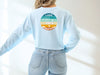 Love, Faith & Hope = Happiness Comfort Colors Long Sleeve T-Shirt
