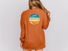 Love, Faith & Hope = Happiness Comfort Colors Long Sleeve T-Shirt
