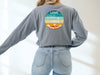 Love, Faith & Hope = Happiness Comfort Colors Long Sleeve T-Shirt