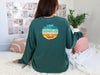 Love, Faith & Hope = Happiness Comfort Colors Long Sleeve T-Shirt