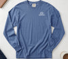 God is My Refuge, Front, Long Sleeve Comfort Colors T-Shirt