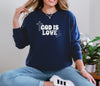 God is Love Comfort Colors Long Sleeve T-Shirt