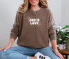 God is Love Comfort Colors Long Sleeve T-Shirt