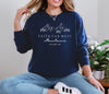Faith Can Move Mountains Comfort Colors Long Sleeve T-Shirt
