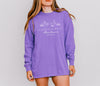 Faith Can Move Mountains Comfort Colors Long Sleeve T-Shirt