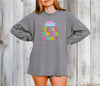 With God, Great Things Await Comfort Colors Long Sleeve T-Shirt