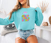 With God, Great Things Await Comfort Colors Long Sleeve T-Shirt