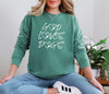 God Loves Dogs Comfort Colors Long Sleeve T-Shirt