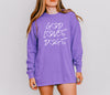 God Loves Dogs Comfort Colors Long Sleeve T-Shirt