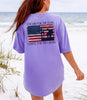 I Stand For The Flag, Kneel For The Cross Comfort Colors T-Shirt
