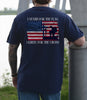 I Stand For The Flag, Kneel For The Cross Comfort Colors T-Shirt