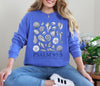Seashells Psalm 95 5 Comfort Colors Long Sleeve T Shirt