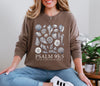 Seashells Psalm 95 5 Comfort Colors Long Sleeve T Shirt