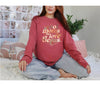 Cool Moms Love Jesus - Boho Comfort Colors Long Sleeve T Shirt