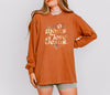 Cool Moms Love Jesus - Boho Comfort Colors Long Sleeve T Shirt
