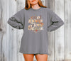 Cool Moms Love Jesus - Boho Comfort Colors Long Sleeve T Shirt