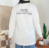 Jesus Christ Is The Same Comfort Colors Long Sleeve T-Shirt