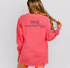 Jesus Christ Is The Same Comfort Colors Long Sleeve T-Shirt