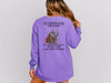 I Am the Storm Comfort Colors Long Sleeve T-Shirt