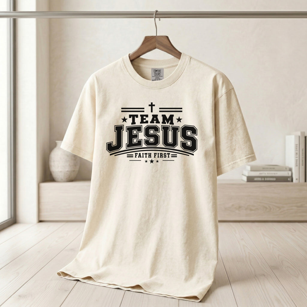 Team Jesus Comfort Colors T Shirt
