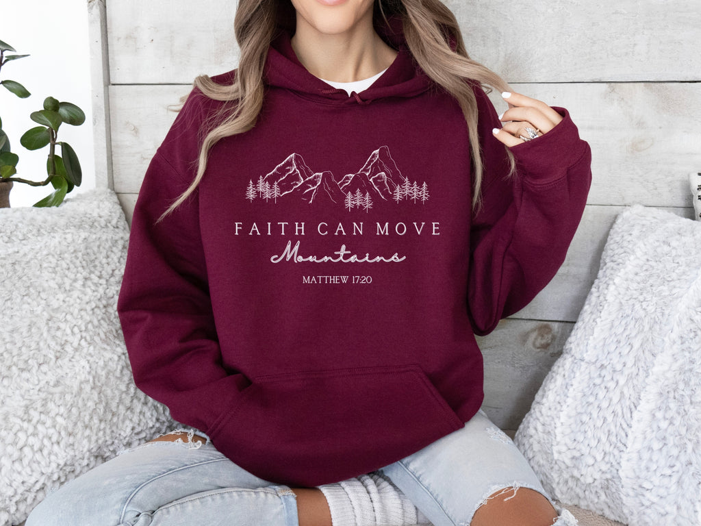 Faith Can Move Mountains Hoodie