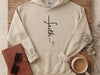 Faith Minimal Cross Hoodie