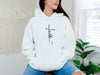 Faith Minimal Cross Hoodie