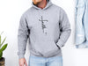 Faith Minimal Cross Hoodie
