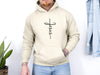 Jesus Cross Vertical Script Hoodie