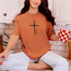 Cross With Faith Unisex Comfort Colors T Shirt