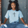 Cross With Faith Unisex Comfort Colors T Shirt