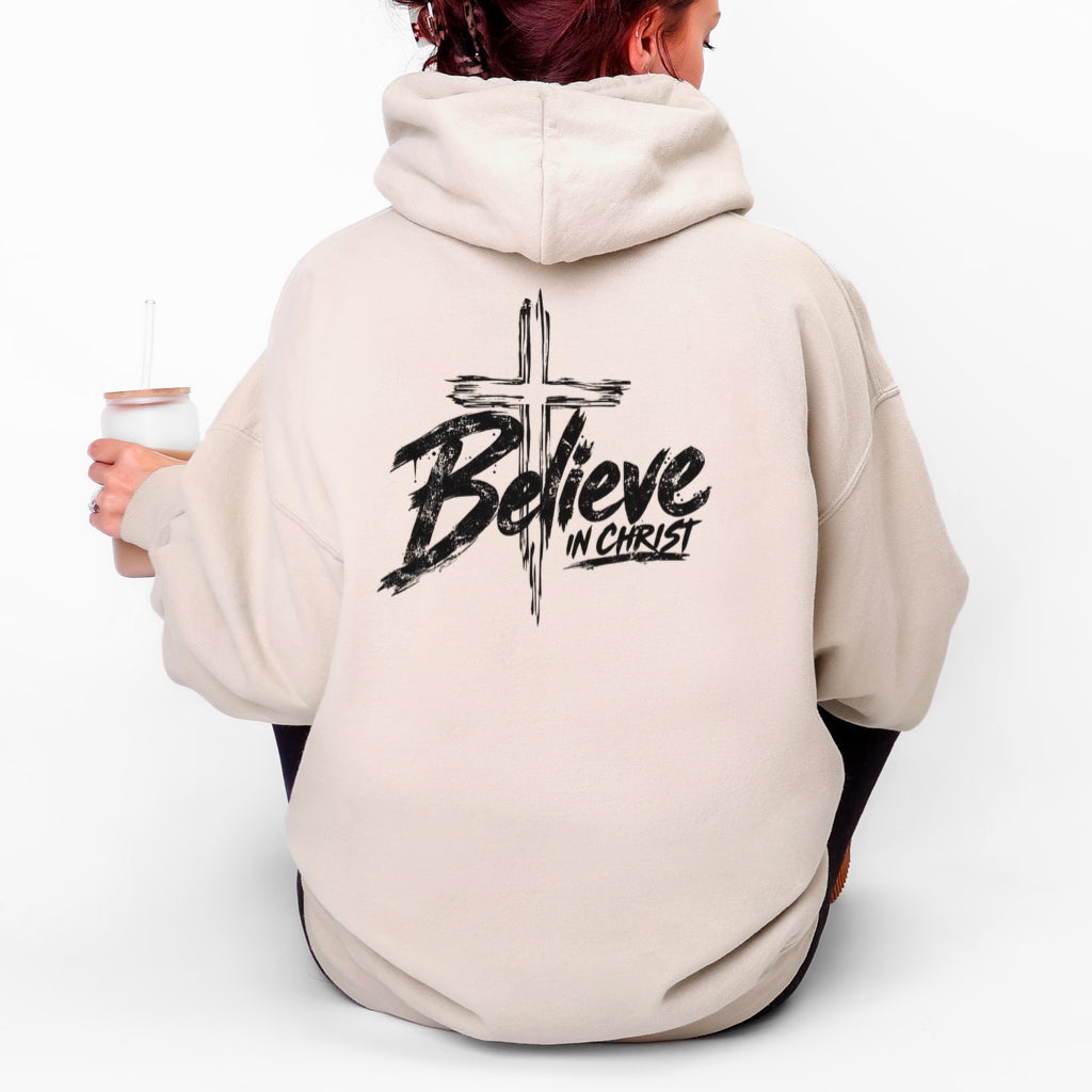 Believe In Christ Cross Unisex Hoodie